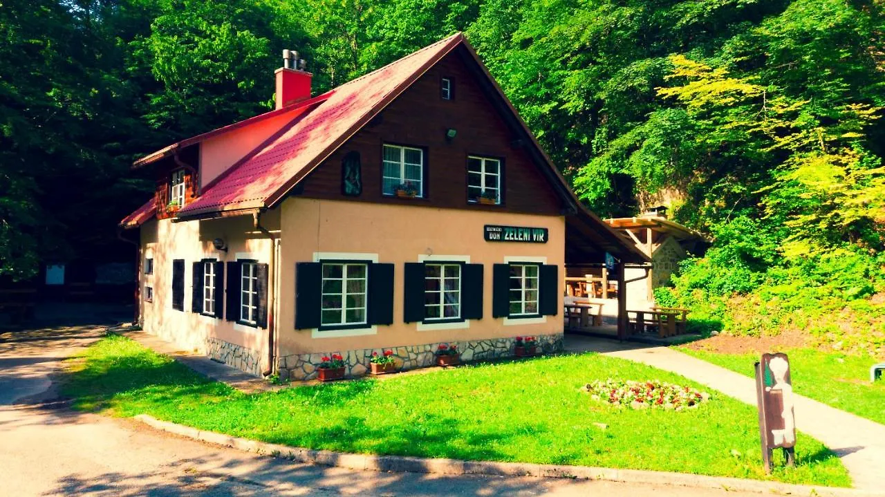 Planinarski Dom Zeleni Vir Skrad